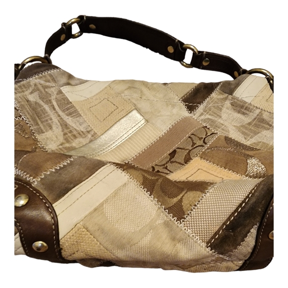 Coach CHELSEA KATARINA Patchwork Canvas Purse - Picture 8 of 16